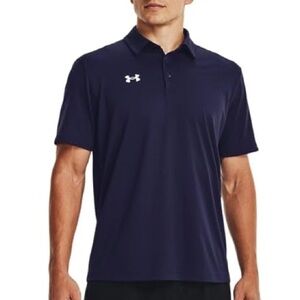 UNDER ARMOUR Men's Dark Blue Polo